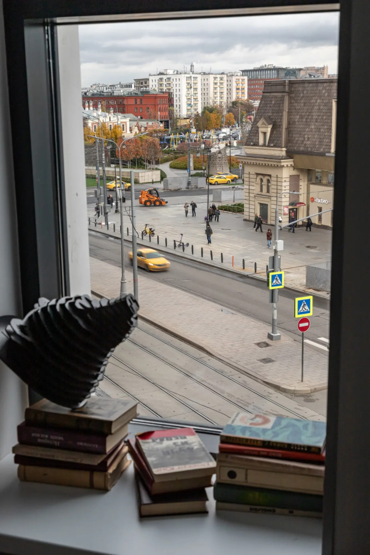 Квартира с умным домом с паркингом и красивым видом на Павелецкую