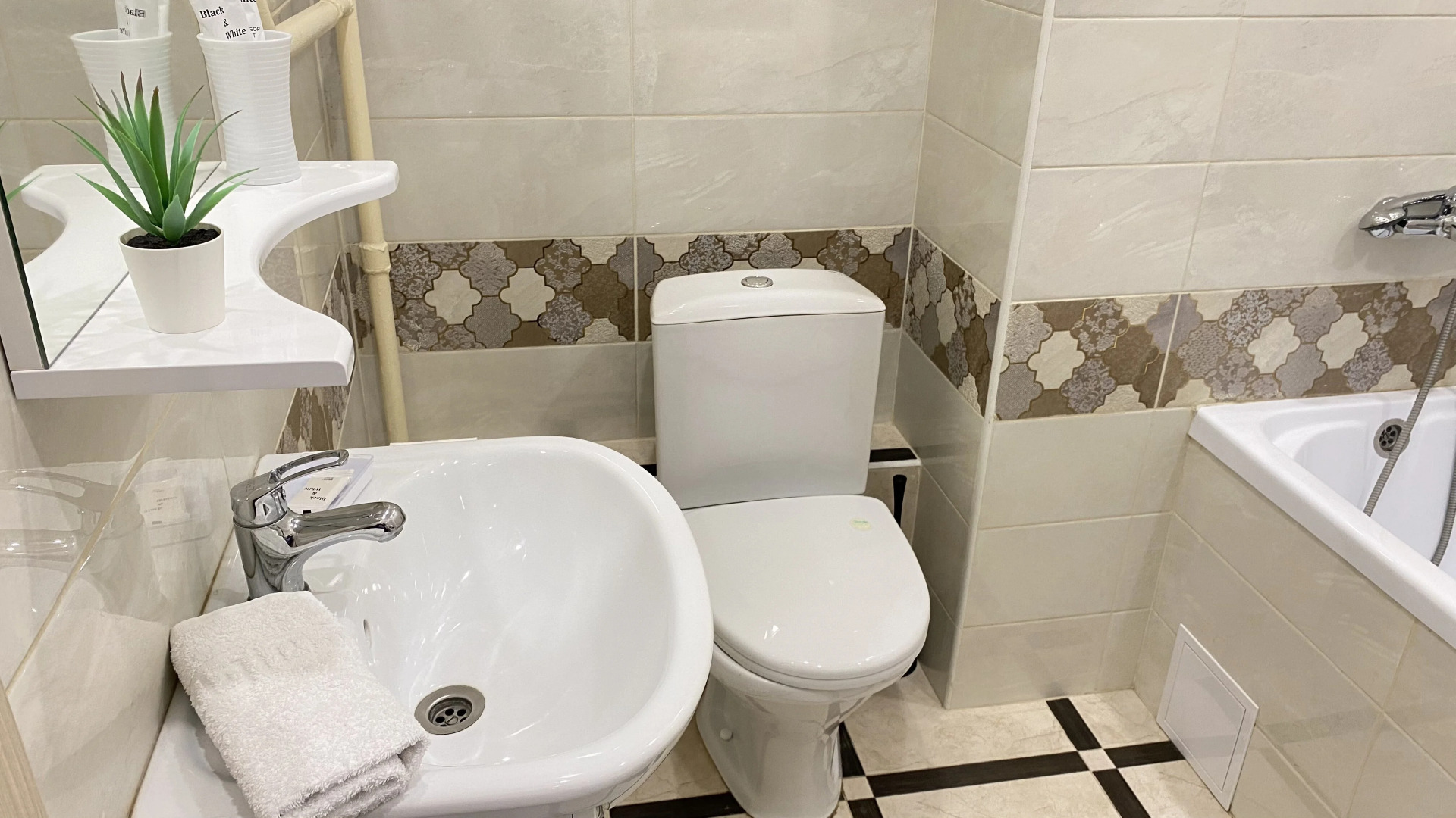 Уютные апартаменты.