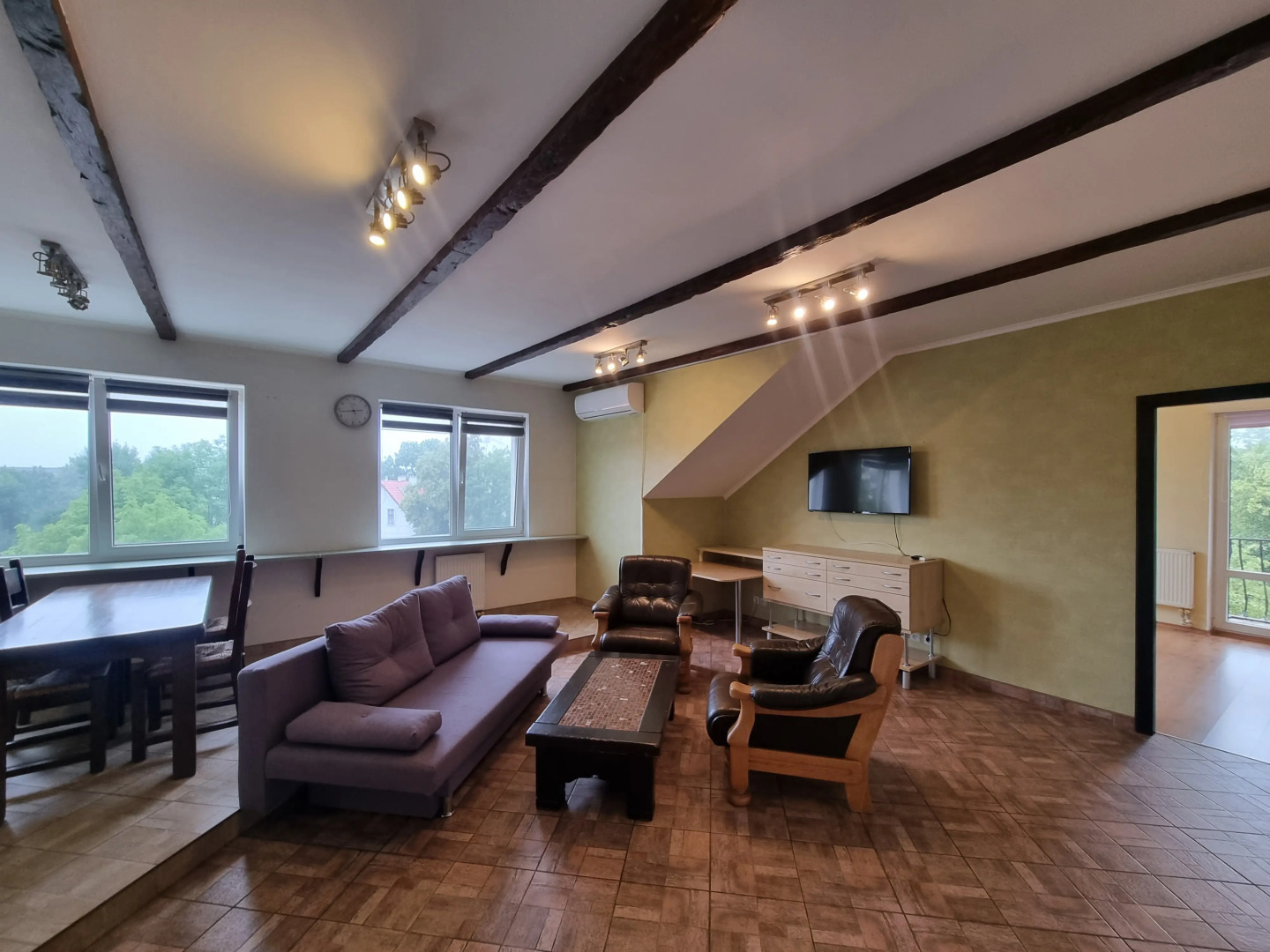 Апартаменты Двухуровневая Квартира с Видом на Море