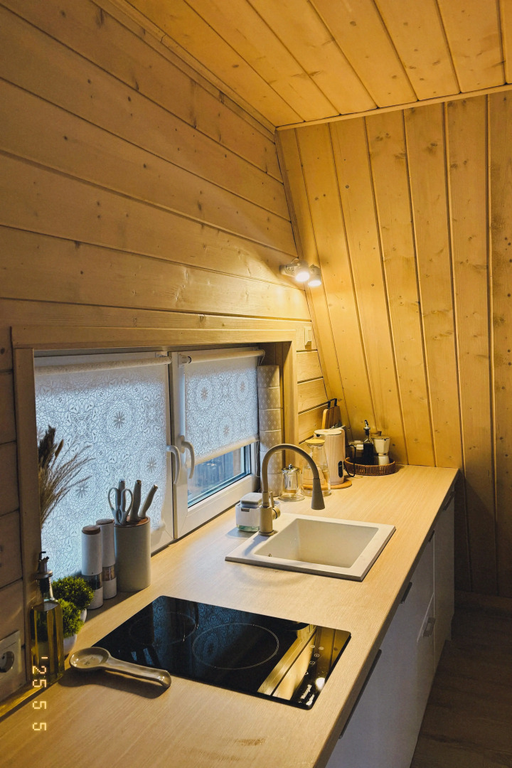 Частный дом Уютный А-фрейм у Леса