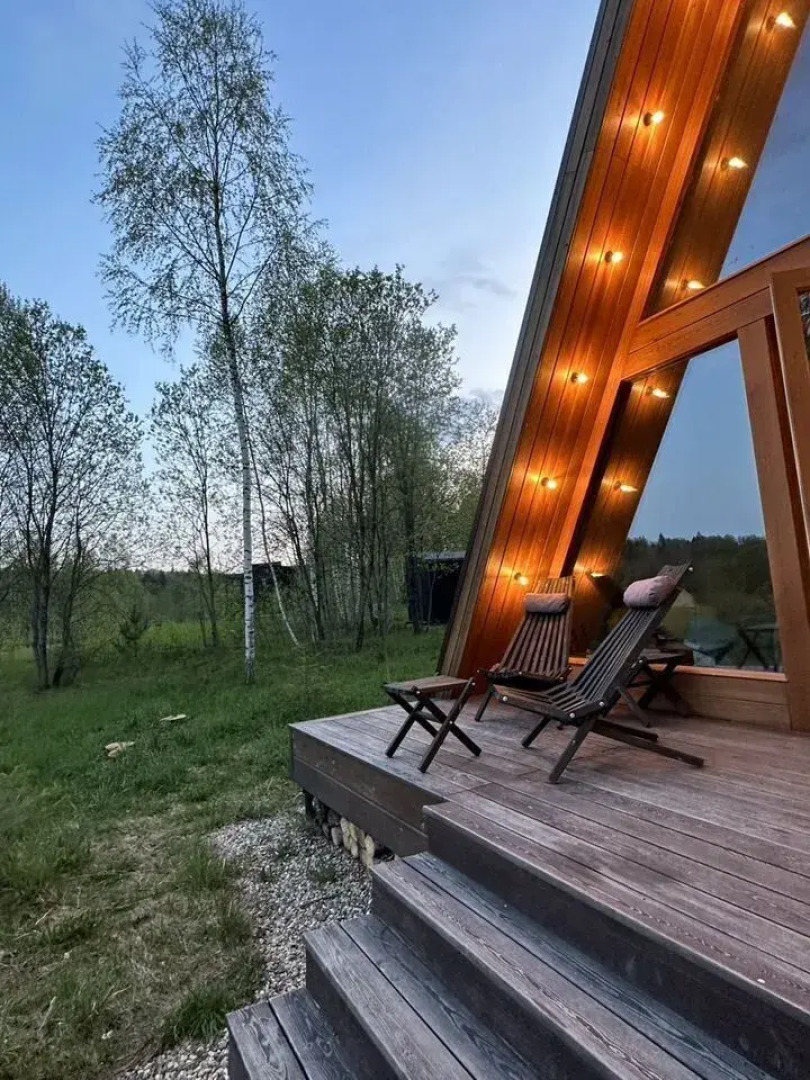 Частный дом на на берегу реки Руза