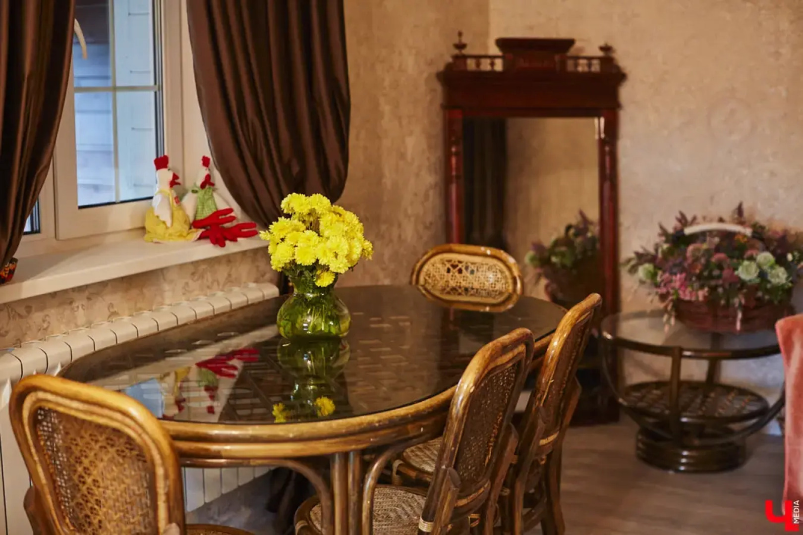 Частный дом Уютный светлый  дом в окружении природы