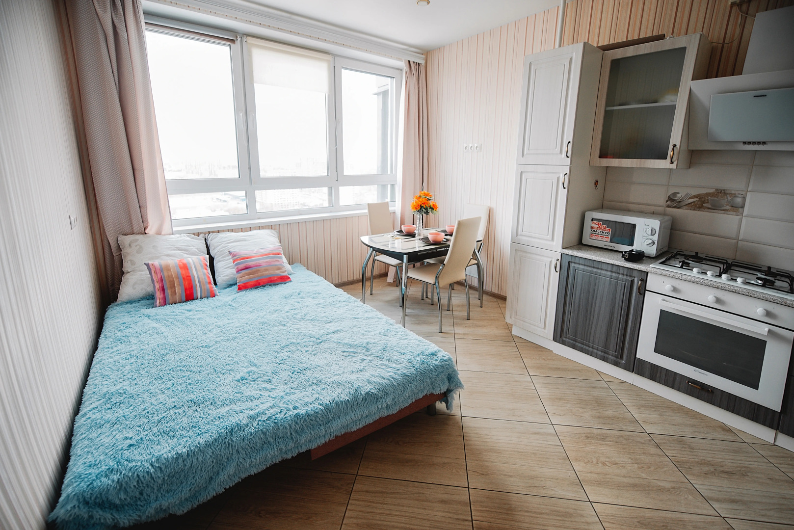 Апартаменты рядом с ТЦ Премьер и автовокзалом