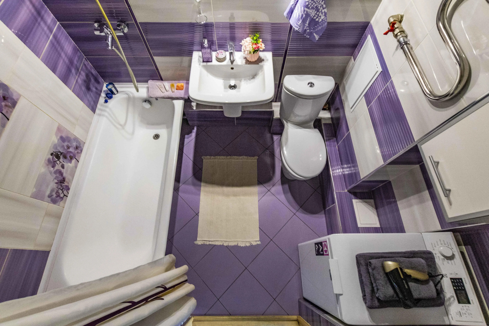 Квартира 1-комнатные BeGuest возле метро Ботаническая для 4х гостей