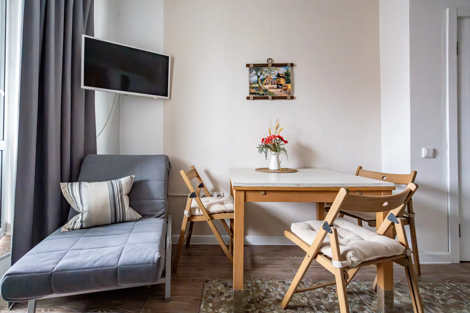 Квартира Eco Scandic у Метро Satin home