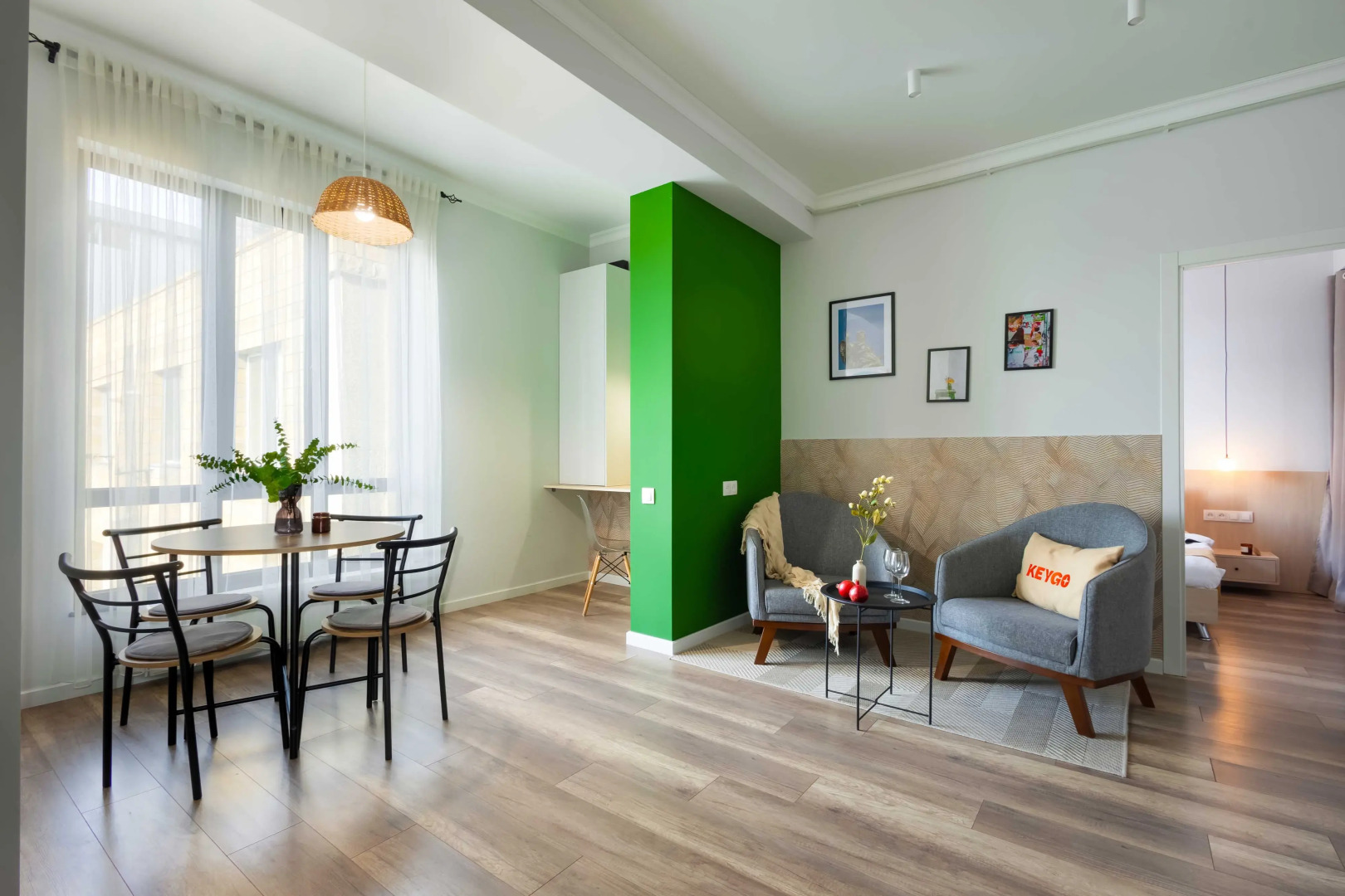 Апартаменты KeyGo #0066 комфорт и уют в городе