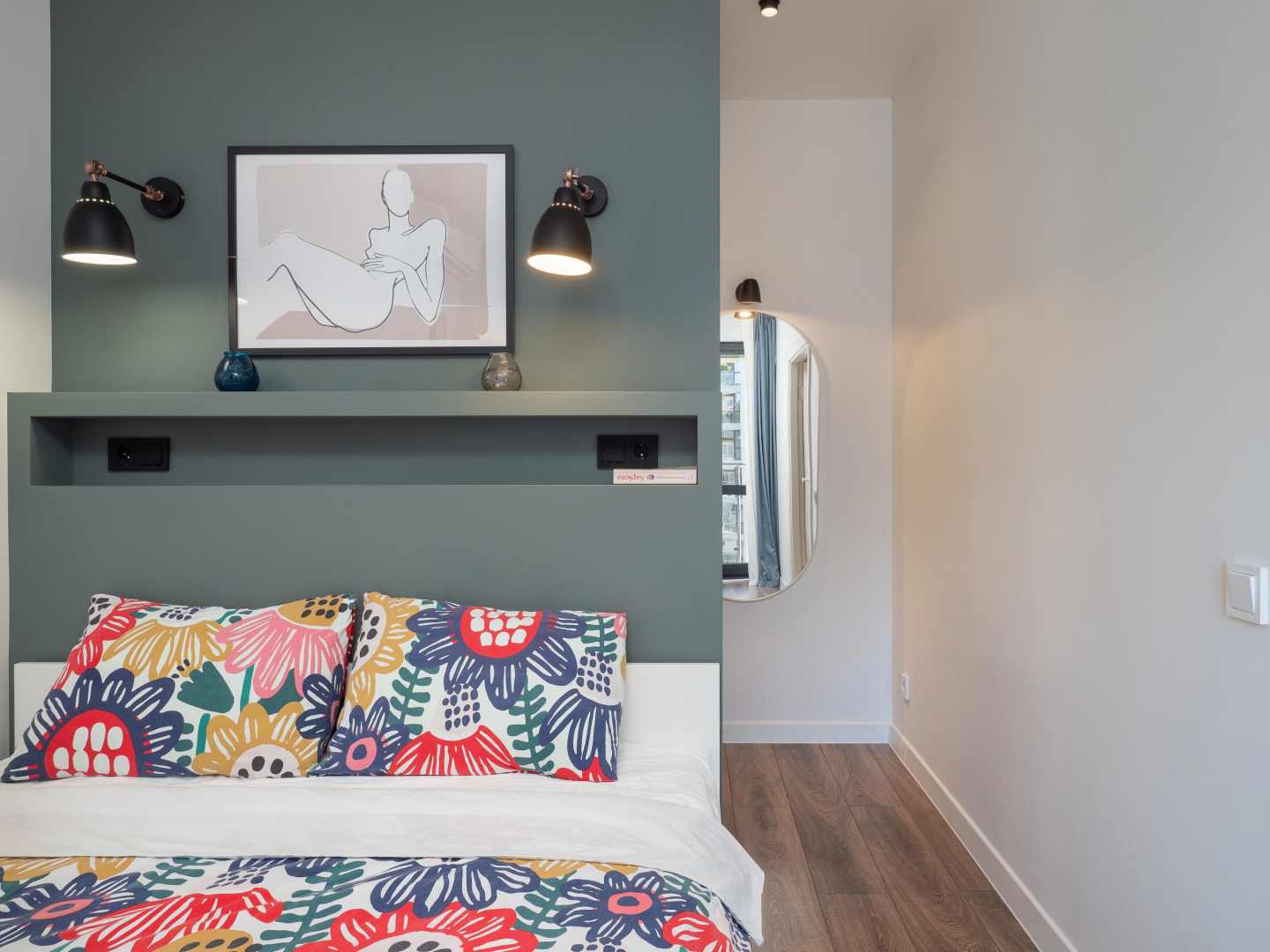 Квартира Дизайнерская со одной спальней