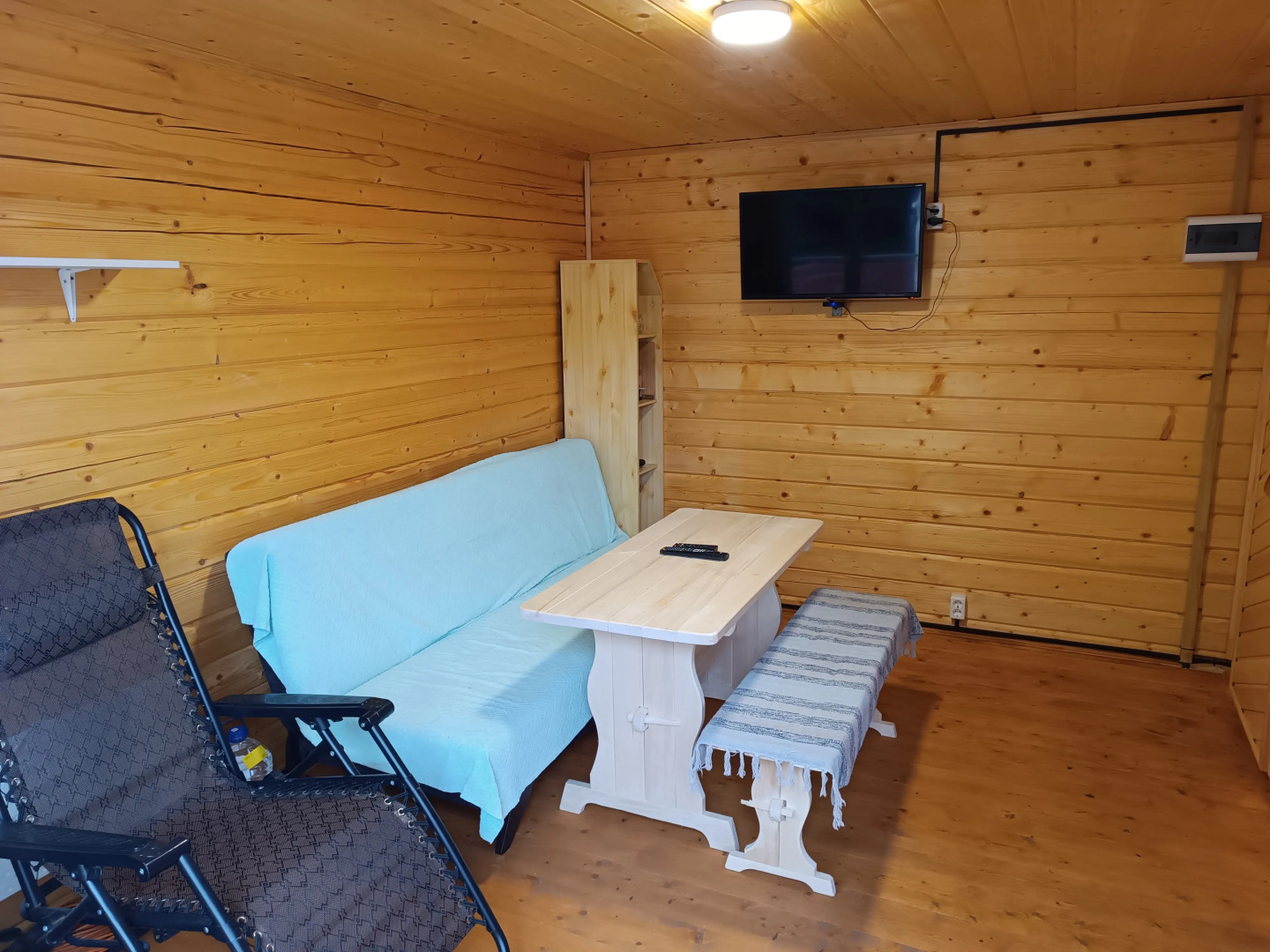 Частный дом с верандой и сауной