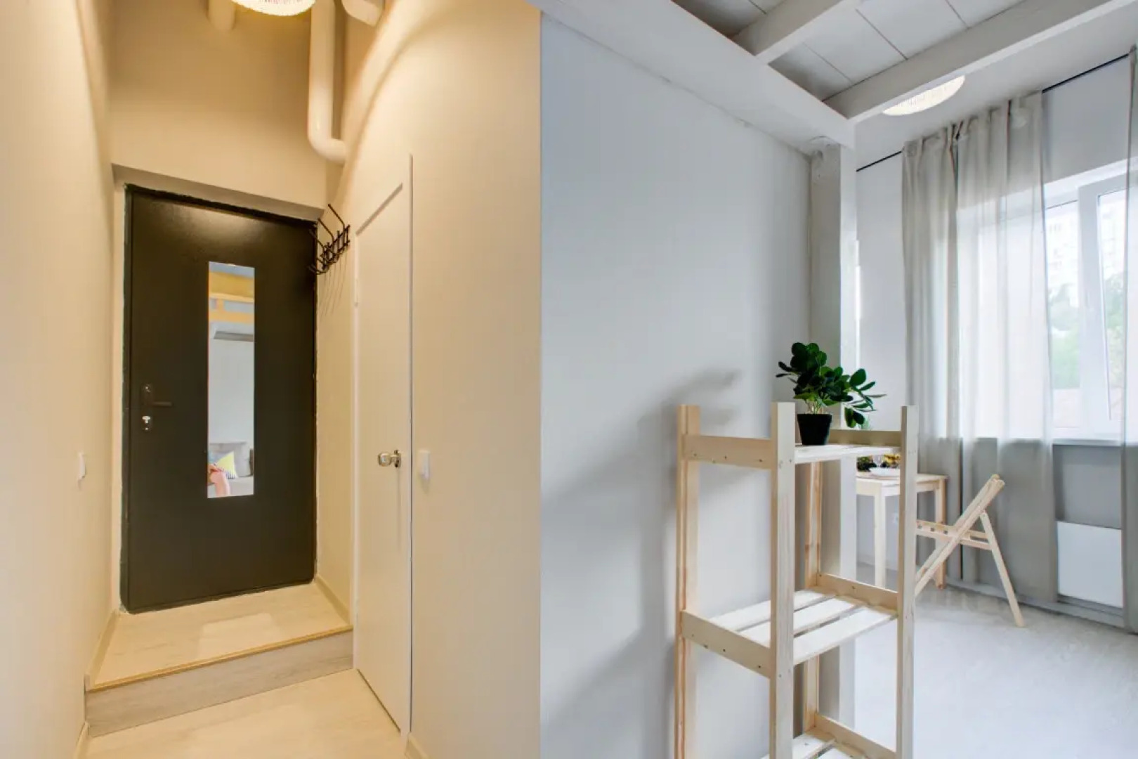 Квартира Домиго Двухуровневая Студия в Эко-Стиле