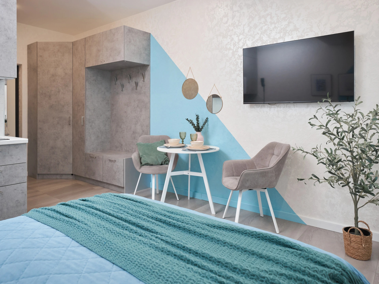 Апартаменты Сочи-Центр Студия с Бассейном на крыше. ЖК Метрополь