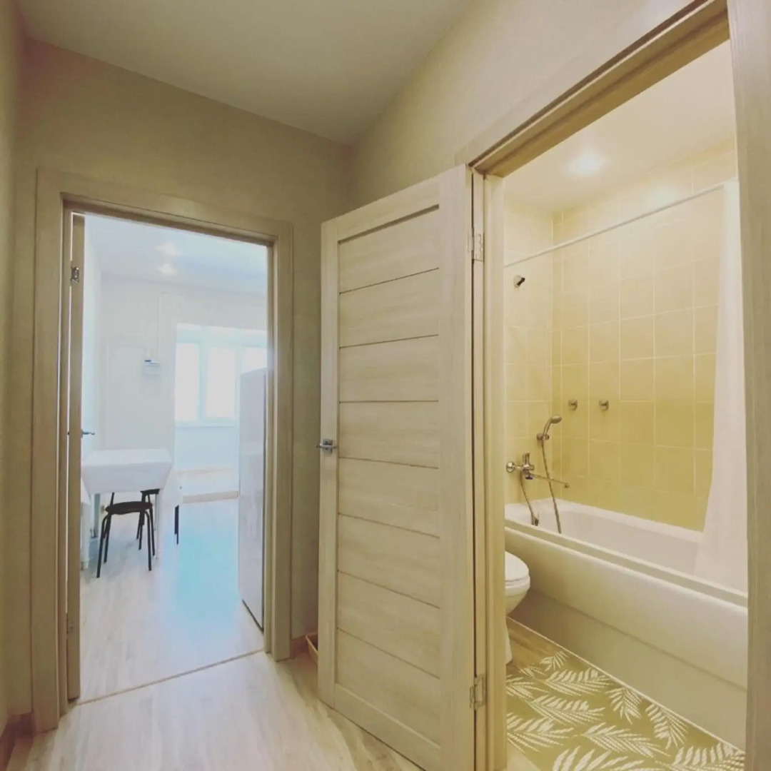 Квартира Илне - 1к квартира в стиле Fresh mint для уютного проживания 1-2 человек