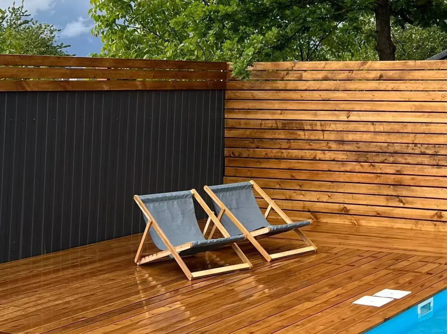 Частный дом Barn-House у леса с бассейном и банным чаном