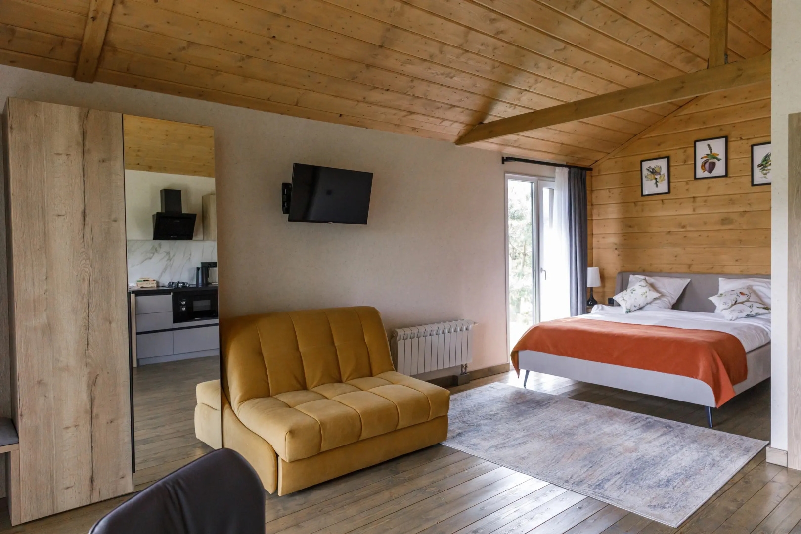 Частный дом 47м в лесной зоне рядом со Звенигородом