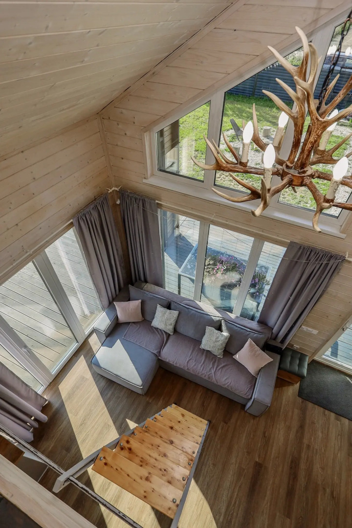 Частный дом Барн Хаус возле горнолыжного курорта Чекерил Уютно Ижевск