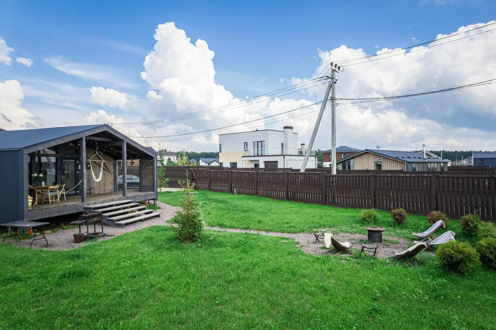 Частный Дом с сауной и панорамным видом в поселке бизнес-класса