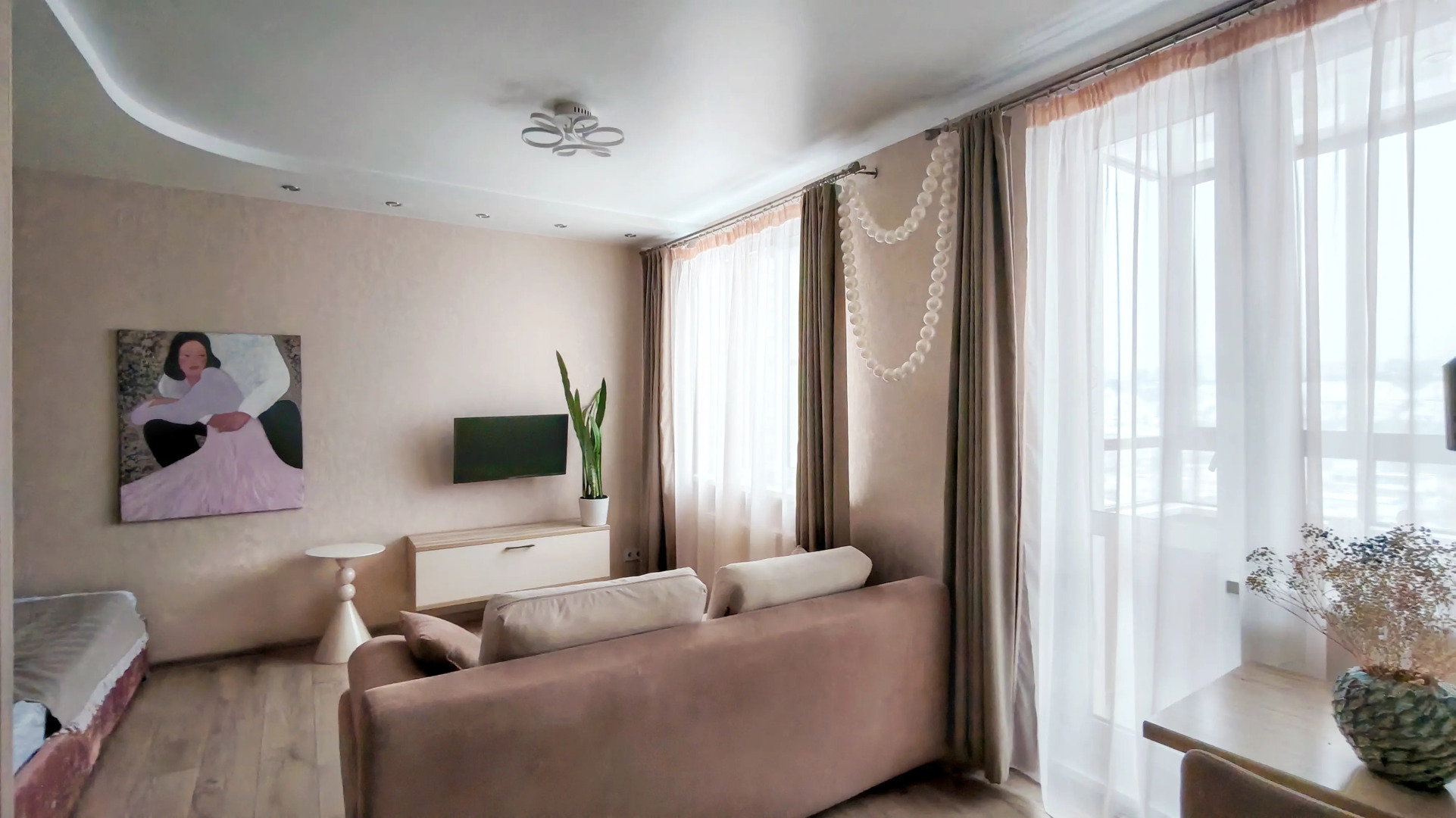 Квартира VolgaApart Беж