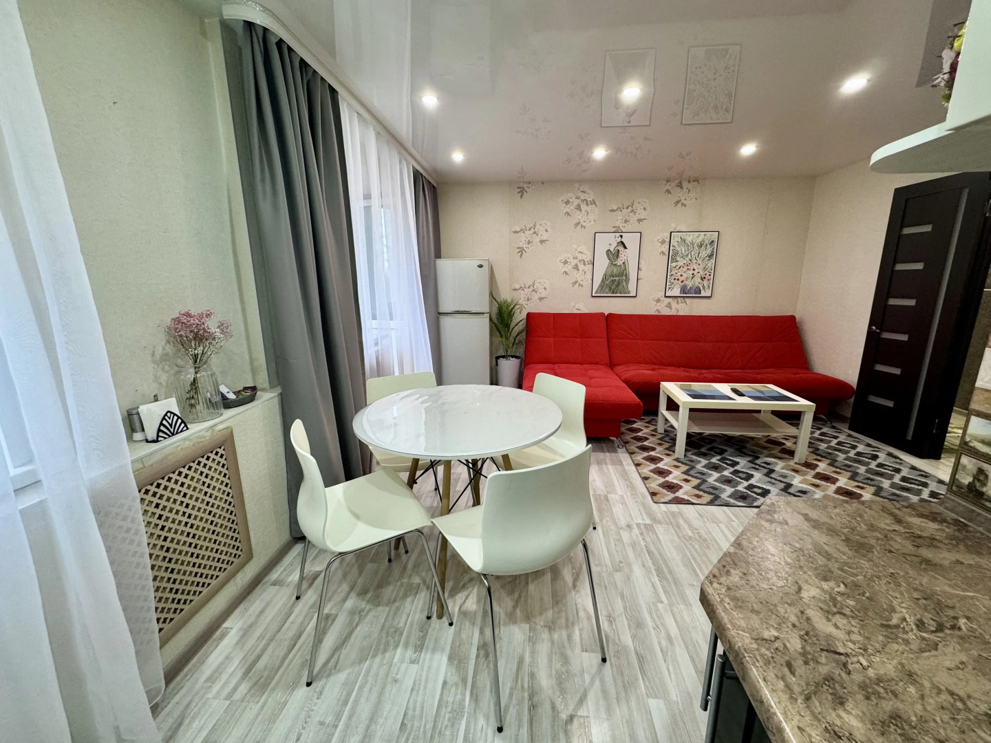 Апартаменты двухкомнатные в Центре