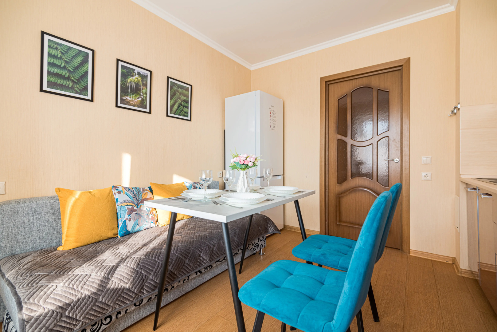 Квартира 1-к в престижном мкр. на М.Горького 10 от RentAp, 5 сп.мест