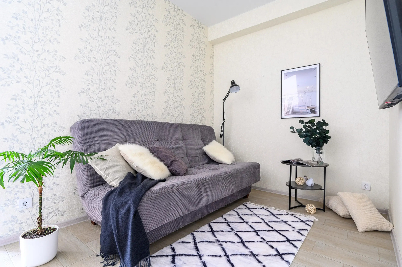 Уютная квартира с балконом и видом на горы. Кватро 119