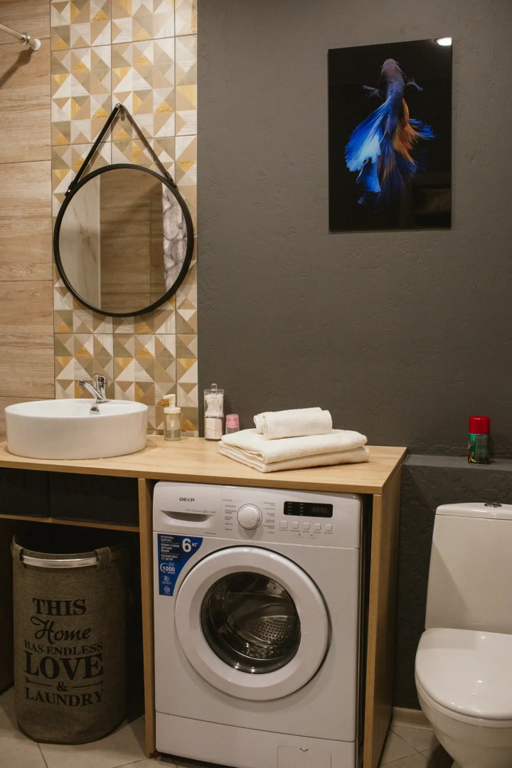 Просторные апартаменты с балконом