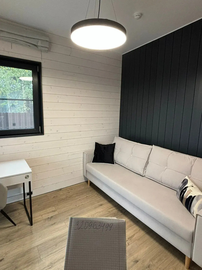 Частный дом Большой у реки с камином и сауной