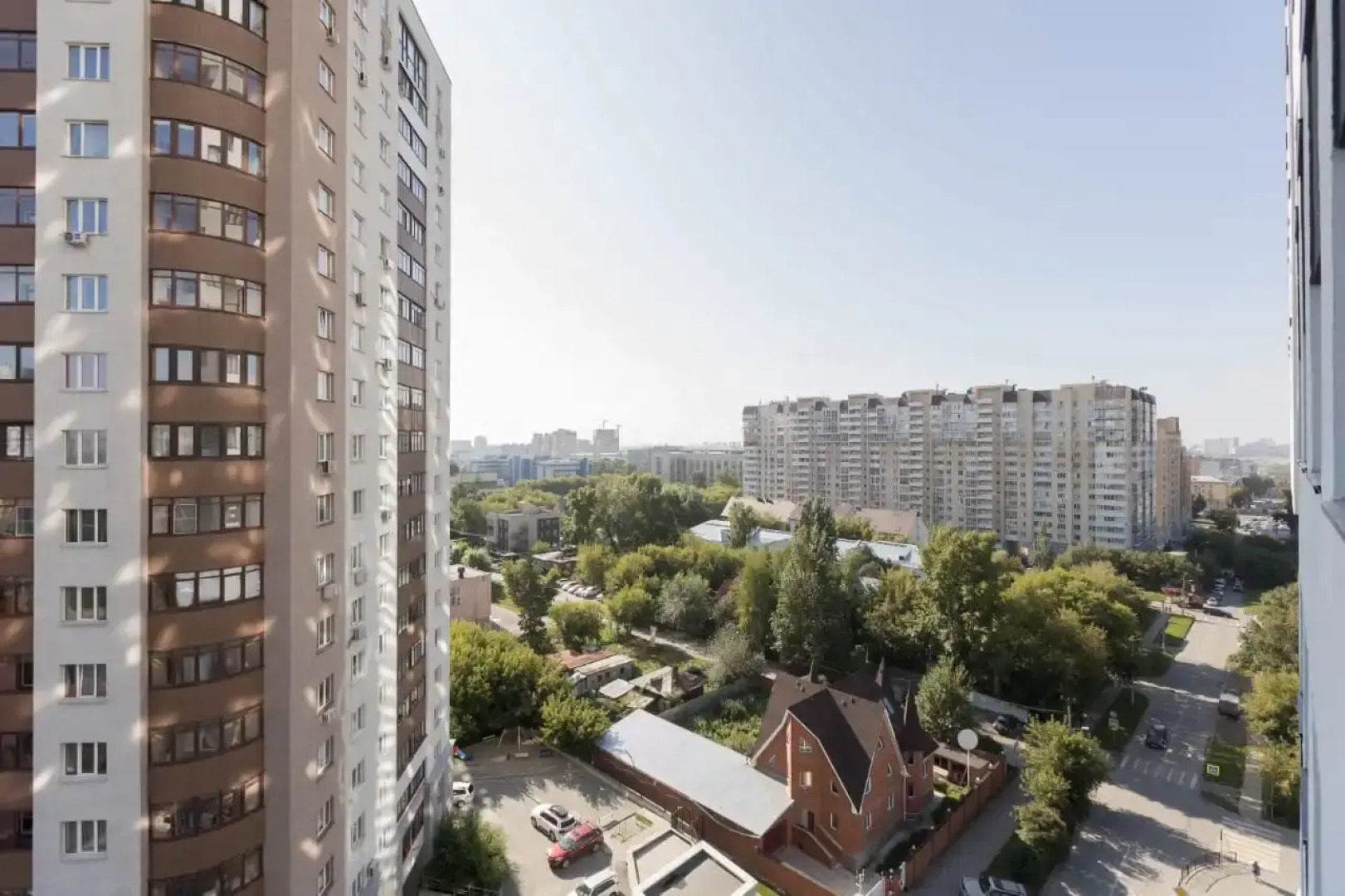 Квартира с видом на город