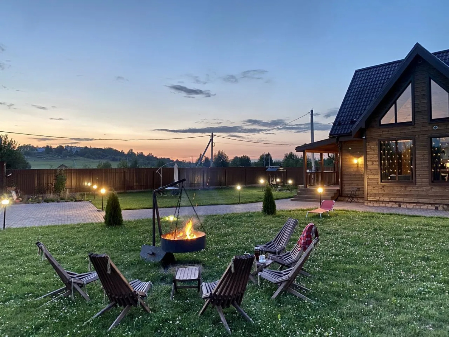 Частный дом с баней