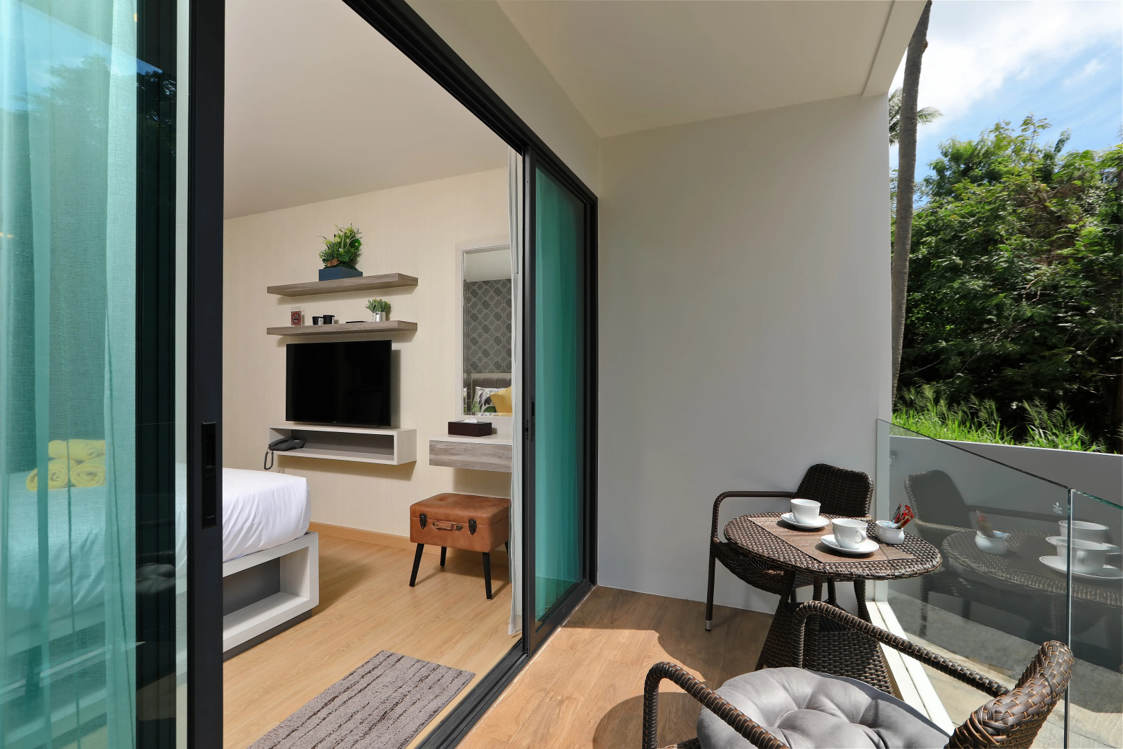 Апартаменты SPL-101 Кондоминиум 1 Спальня рядом с Пляжем Ката Бассейн на Крыше и Фитнес-зал