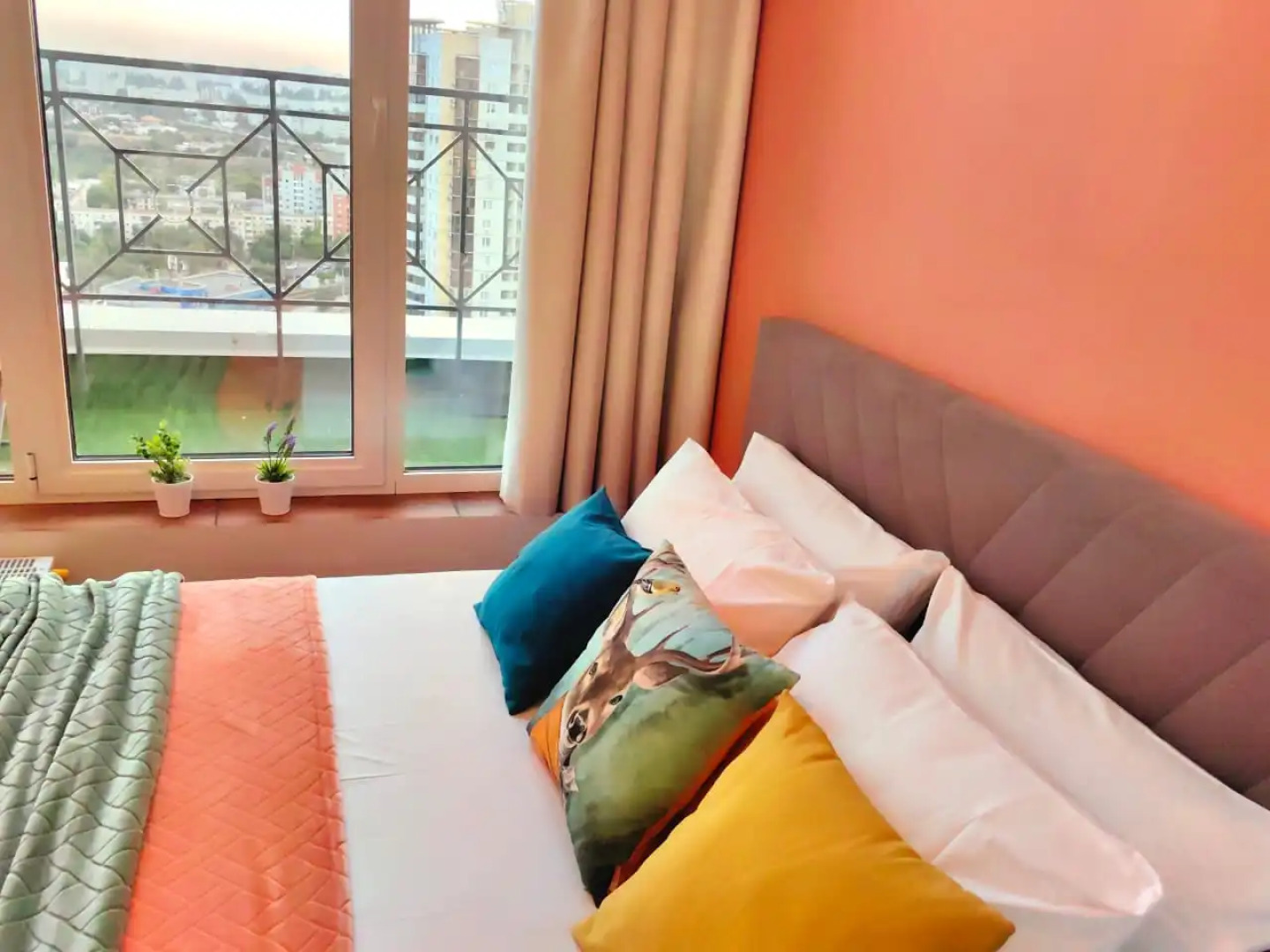 Апартаменты с Панорамным видом на город