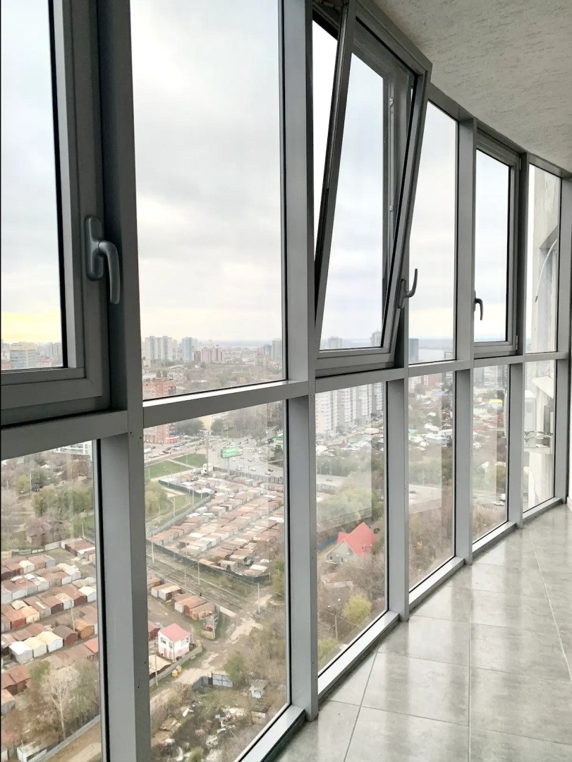 Квартира Aparts Pro Видовая студия с панорамным балконом в ЖК Арго на 22 этаже