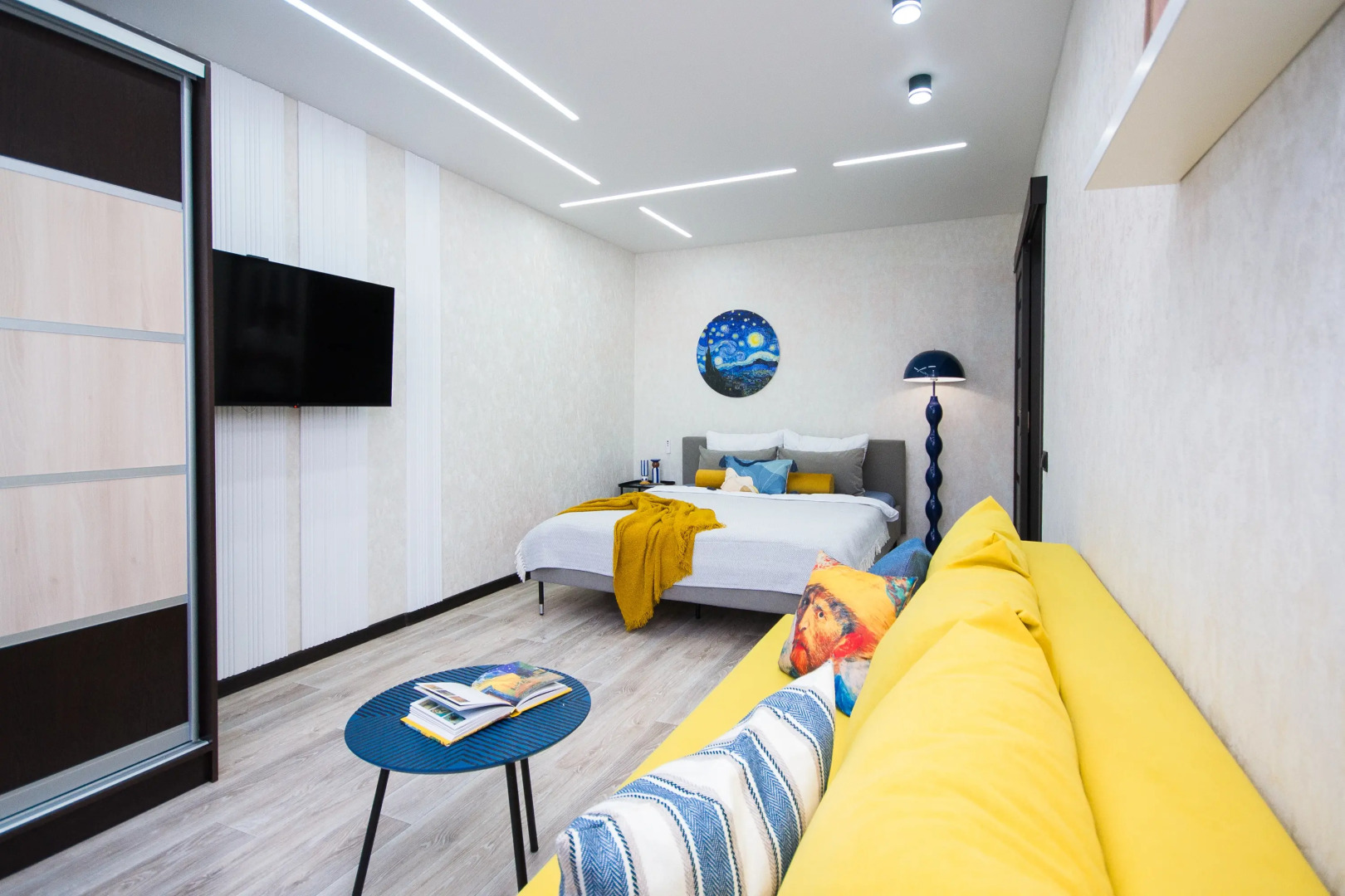 Квартира в Стиле Ван Гога Уют и Вдохновение