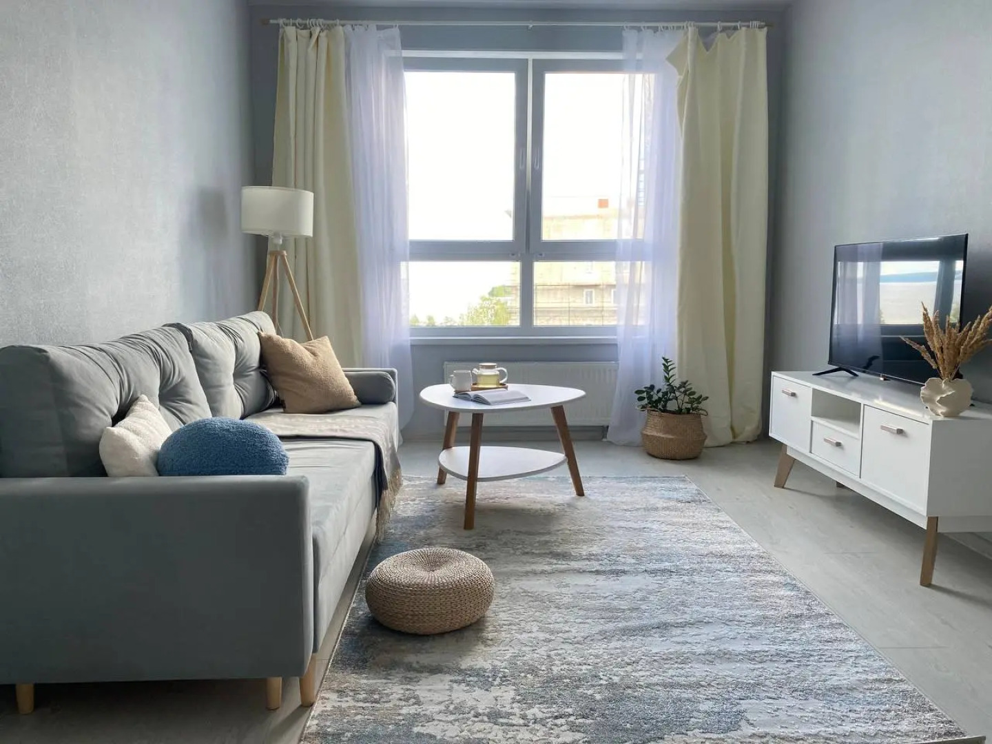 Апартаменты Hygge Karelia c видом на озеро в ЖК со своей набережной