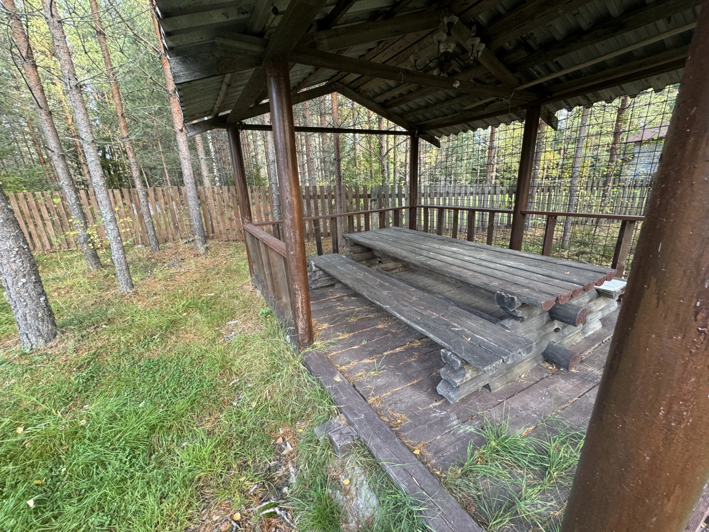 Частный дом Ретро-дача в Карельской деревне