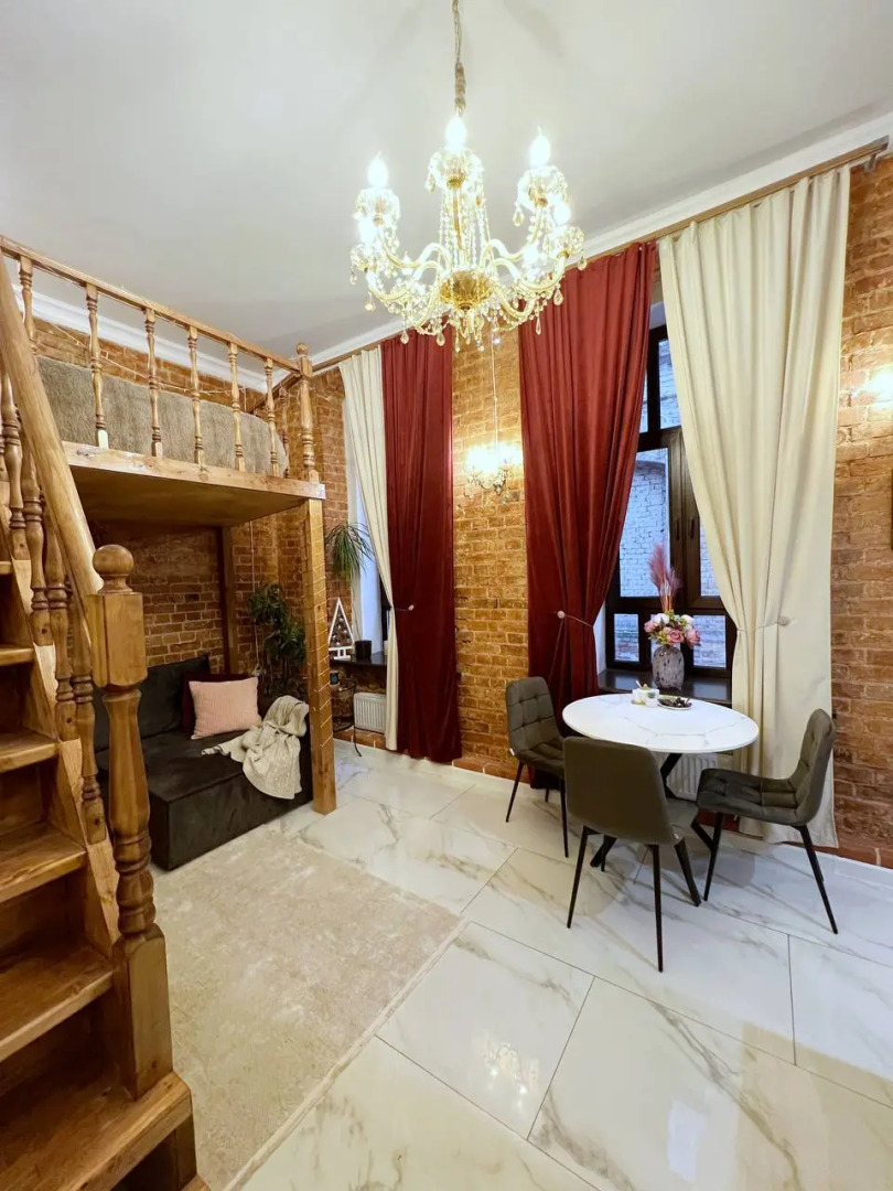 Апартаменты Loft Retro Lucky Room у метро Бауманская