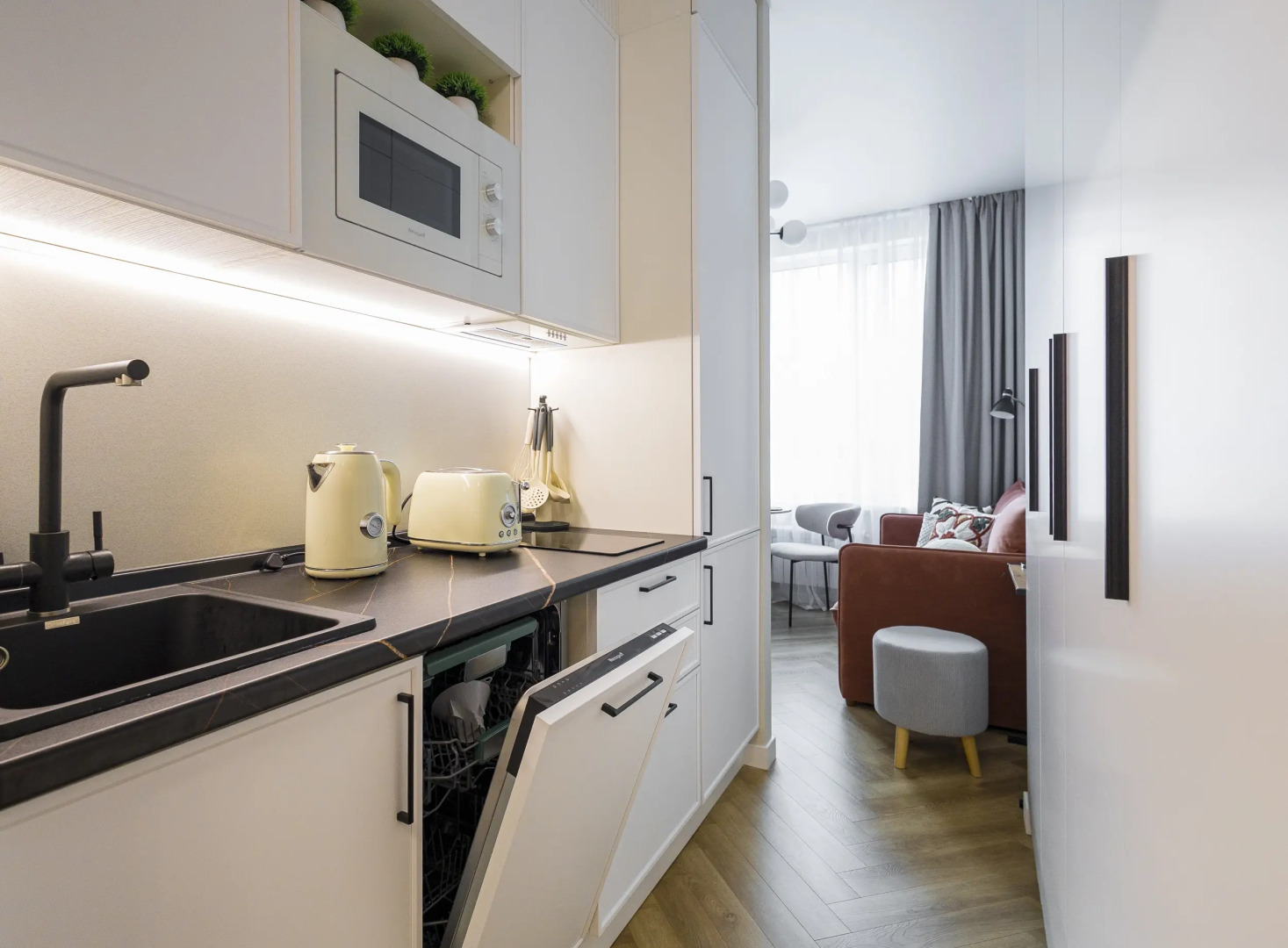 Квартира Студия Осенний Лес в ЖК Прокшино