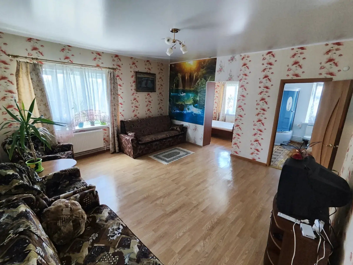 Квартира 2-к. квартира, 50 м², 3 кровати