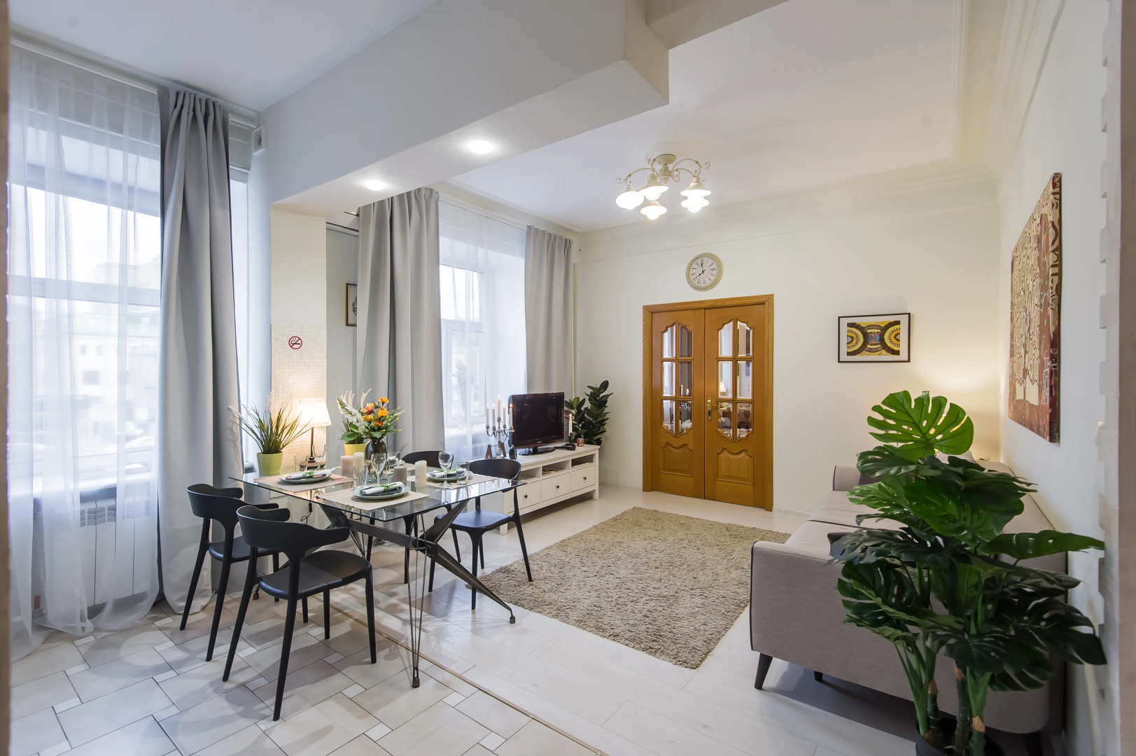 Квартира GM Apartments с Видом на МИД