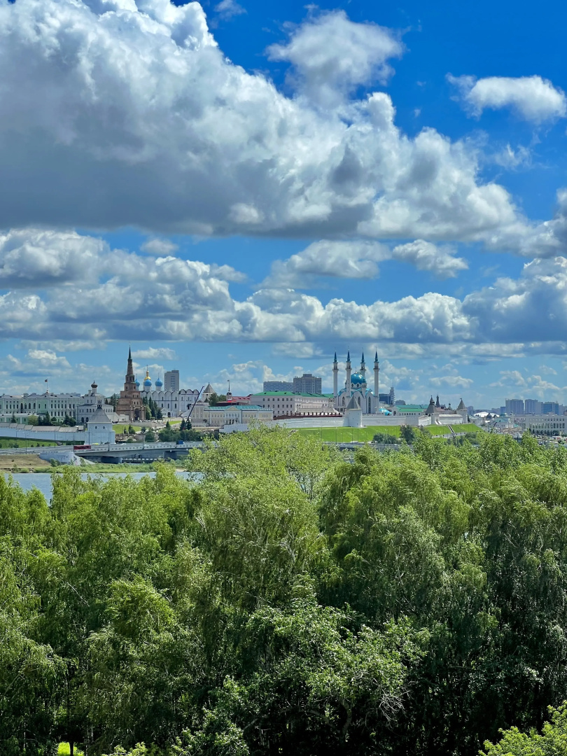 Апартаменты с видом на Казанский кремль