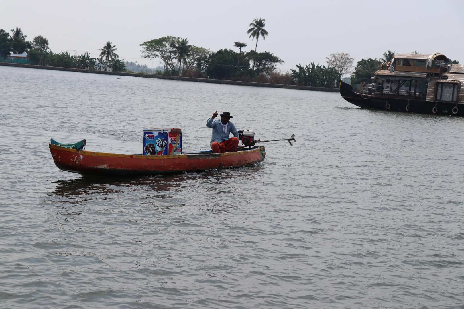 Отель Sreekrishna 3 Bedroom Private Houseboat