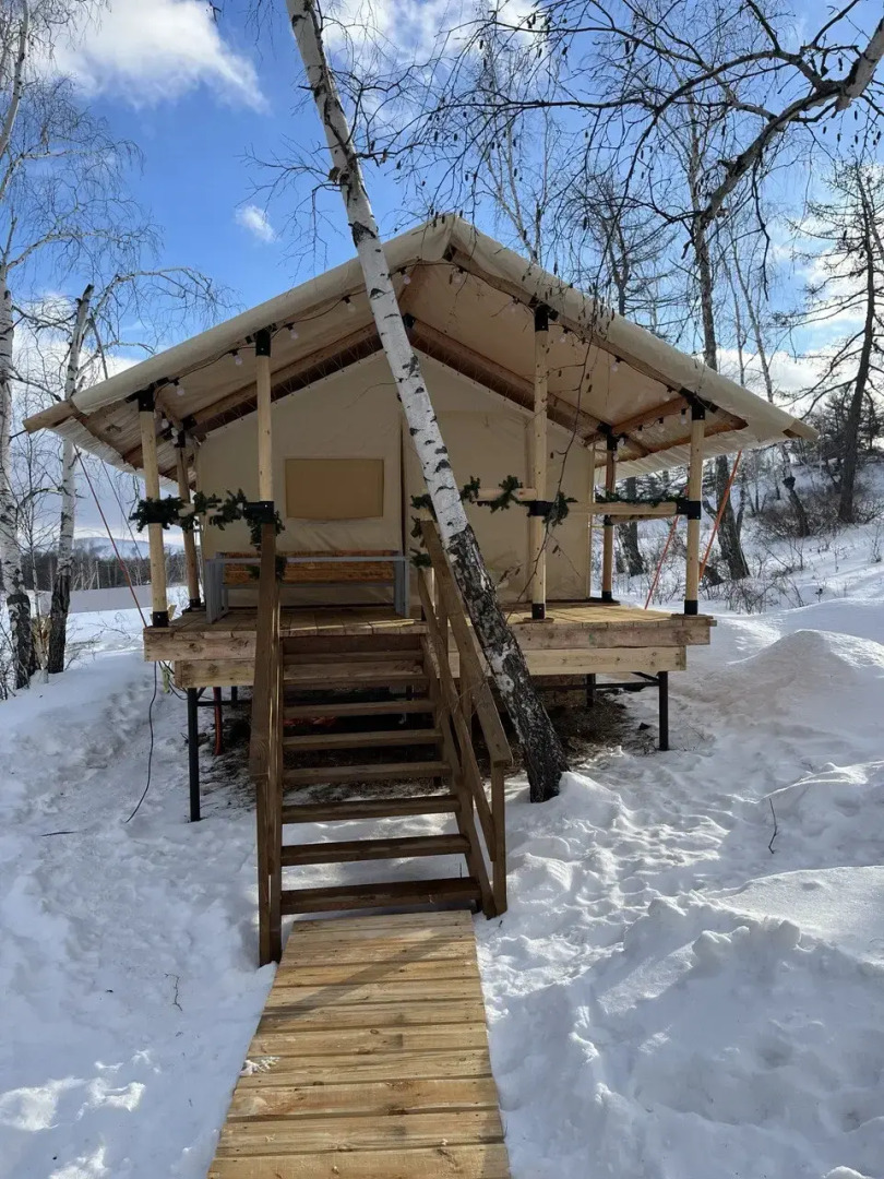 Глэмпинг Наедине