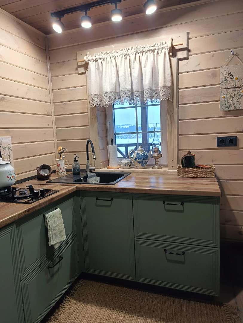 Частный дом Деревенский Домик с Прекрасным Видом