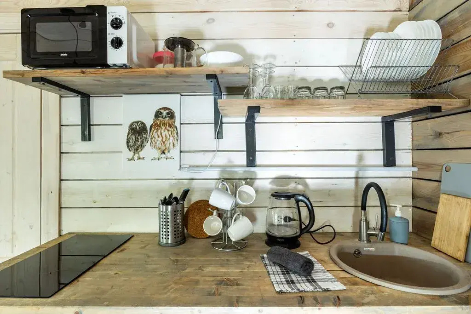 Частный дом у озера Кипень с баней, мангальной зоной и террасой