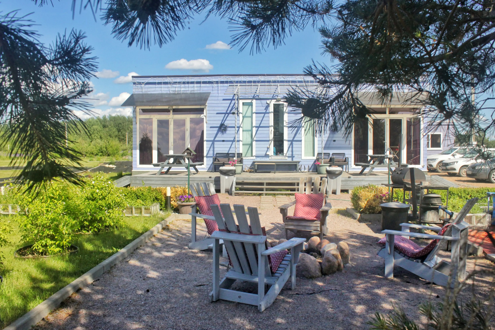 Частный дом Семейное эко-пространство Домик у моря