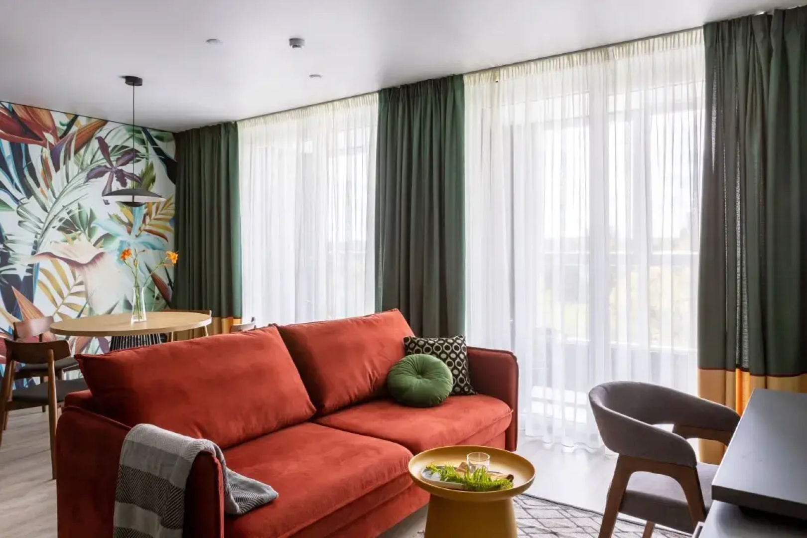 Apartments Malina Baden Studio Color