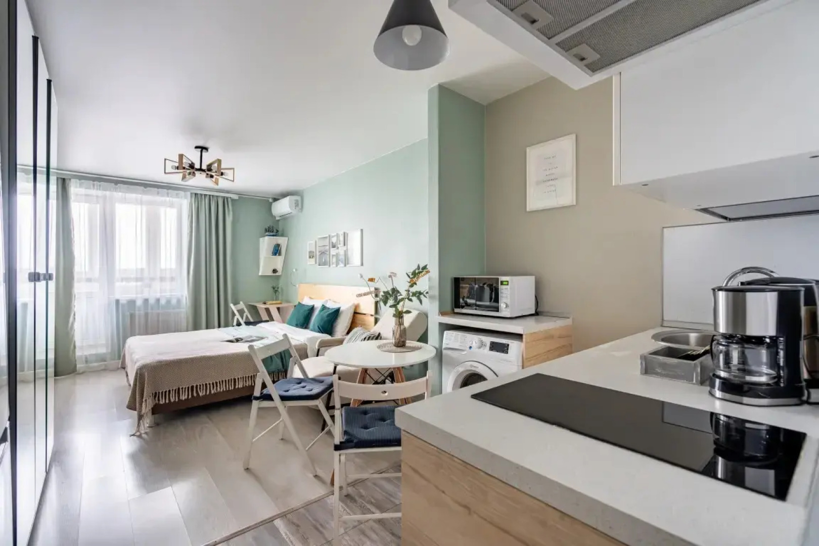 Квартира City view на Металлистов Satin home