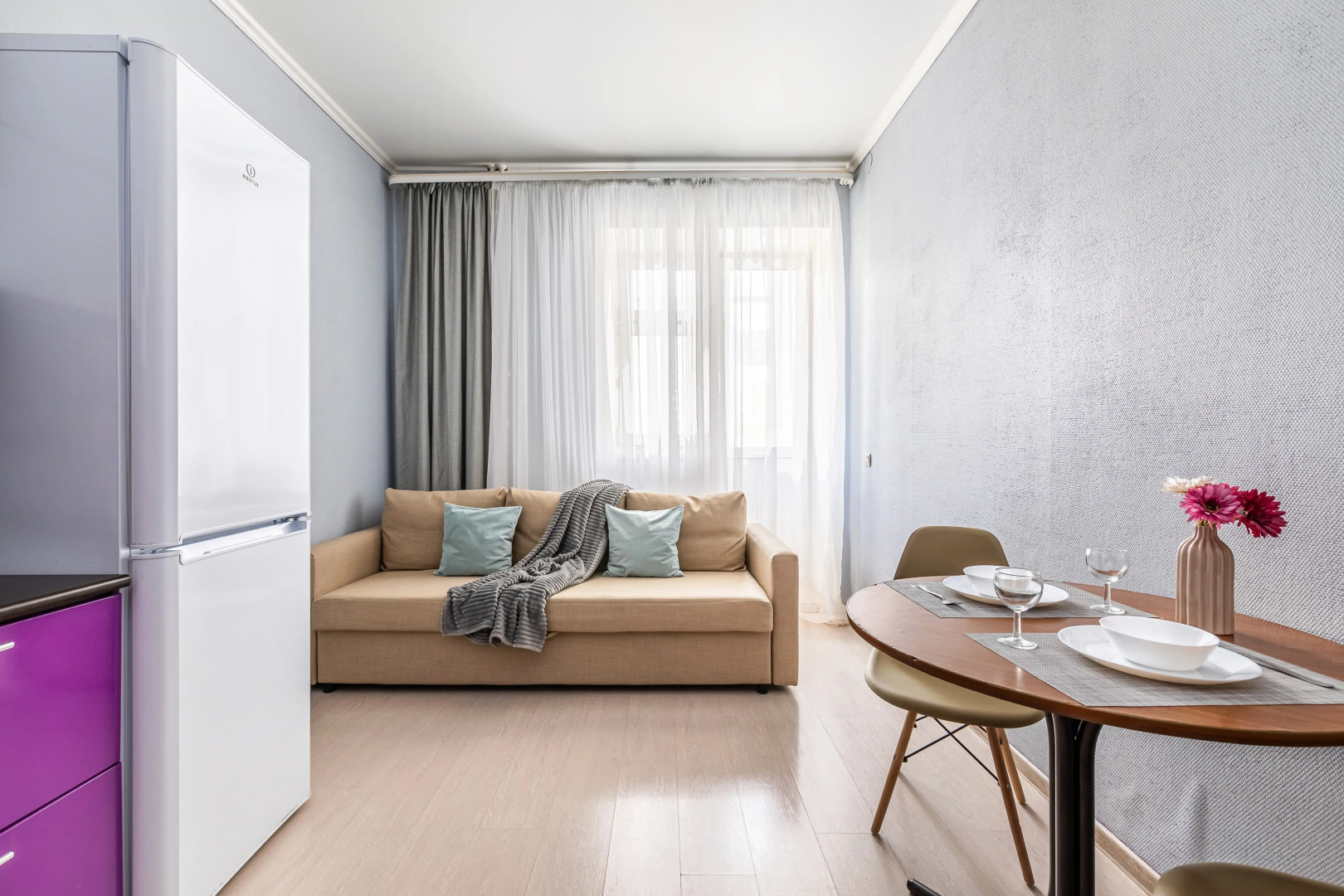 Квартира Евродвушка у Аквапарка Ривьера