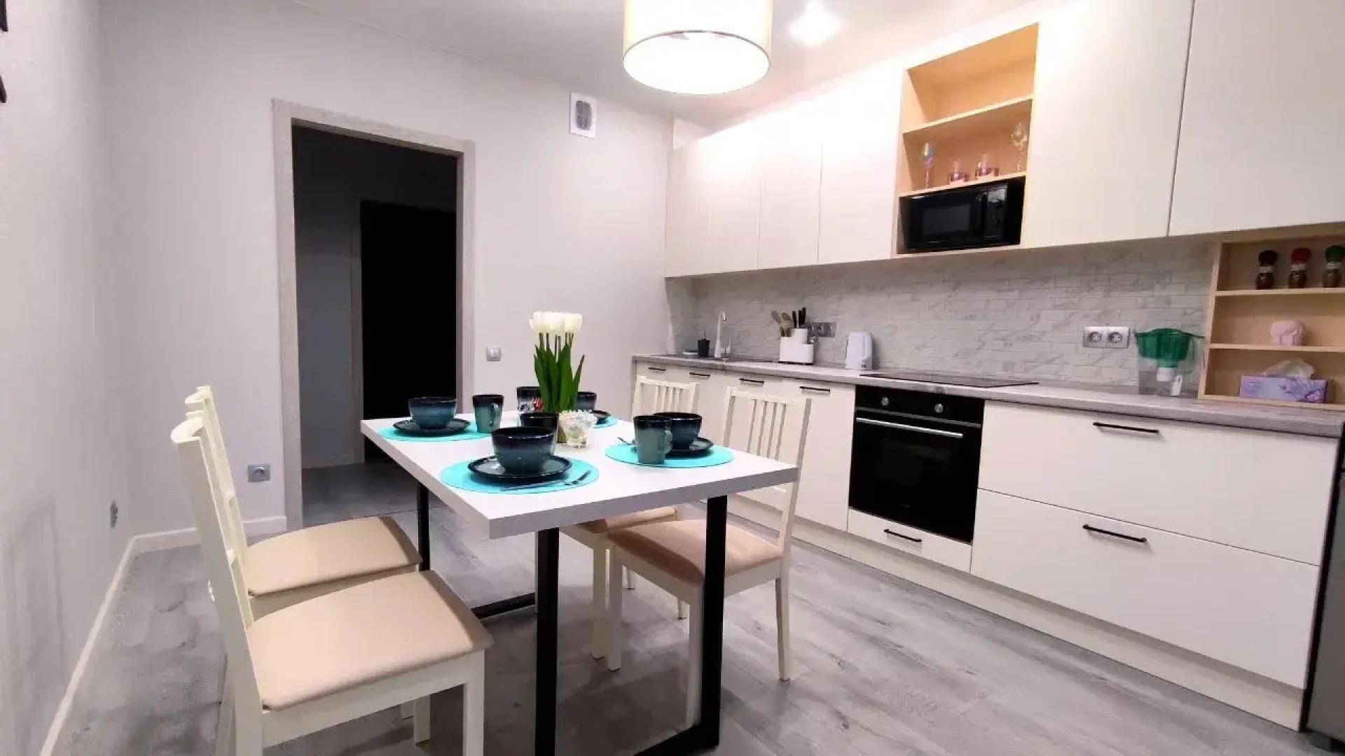 Апартаменты двухкомнатные Татьянин Дом вблизи Амура и парка Северный