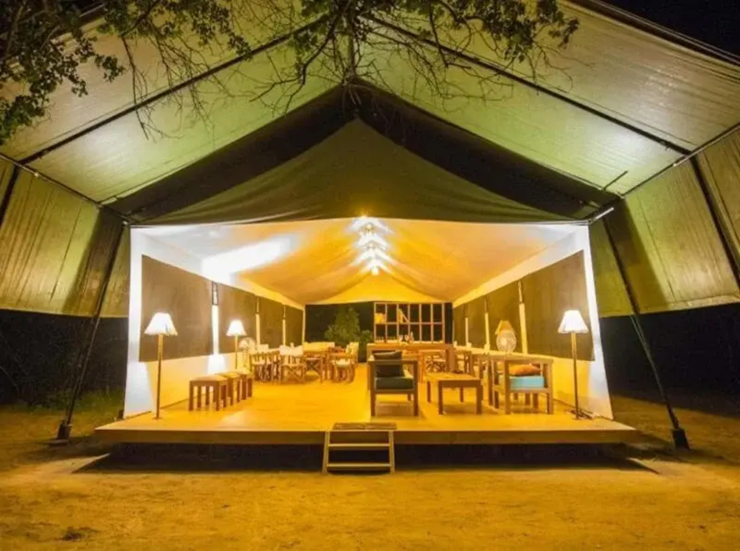 Отель Camping Yala Hotel Ravana luxury Safari Camp Tents
