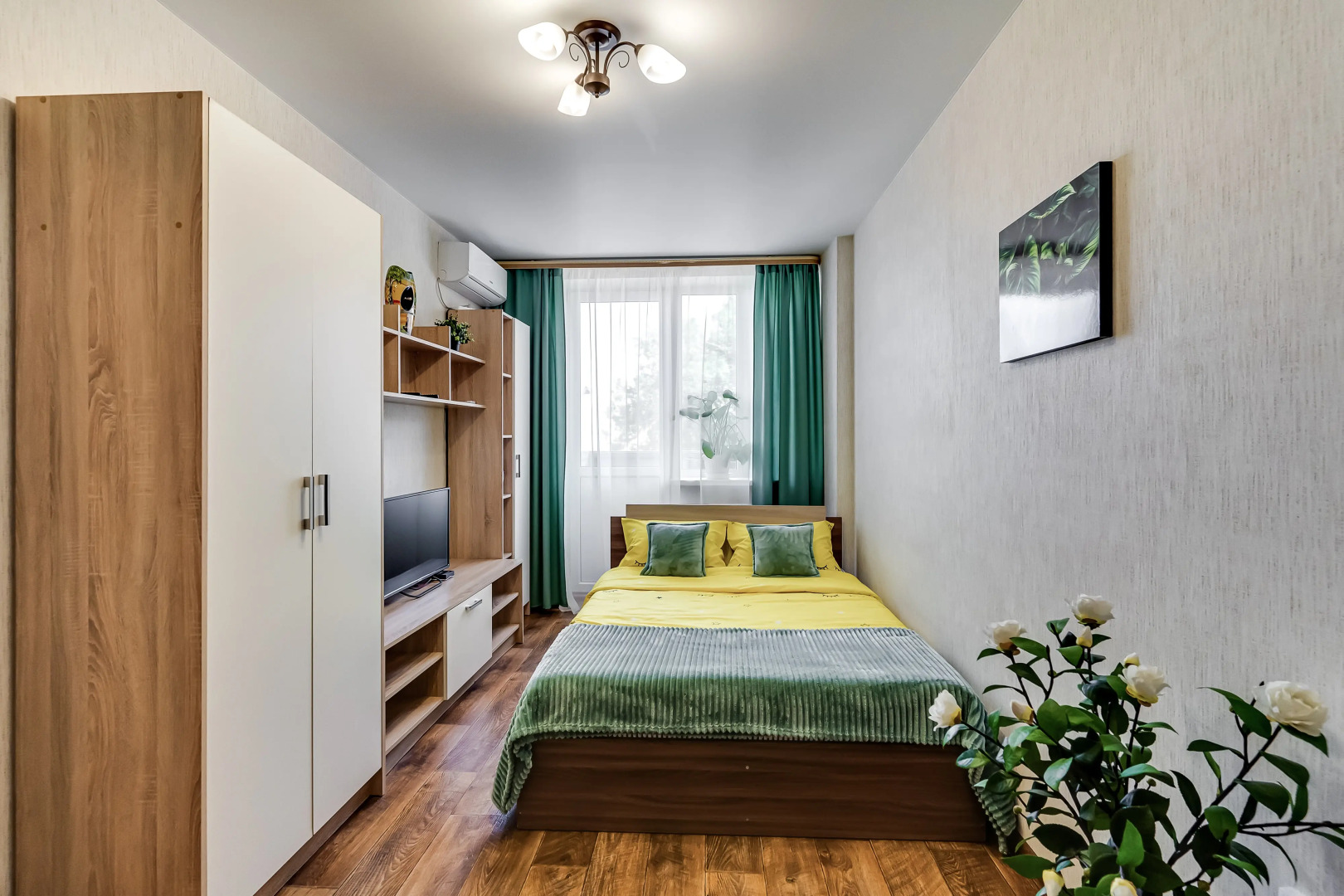 Апартаменты Однушка с мятным намеком