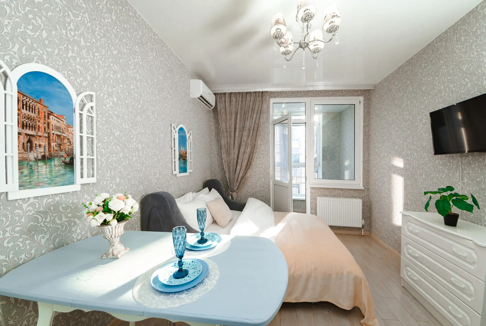 Апартаменты Уютная Студия в Бельведер